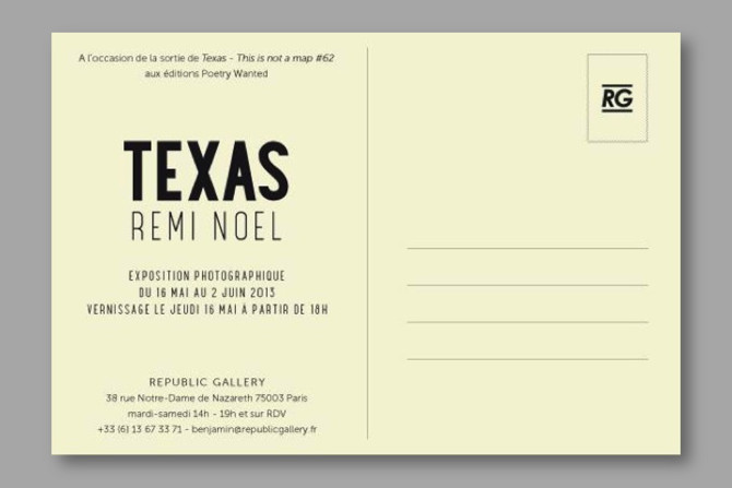 REPUBLIC GALLERY, opening of the TEXAS exhibition